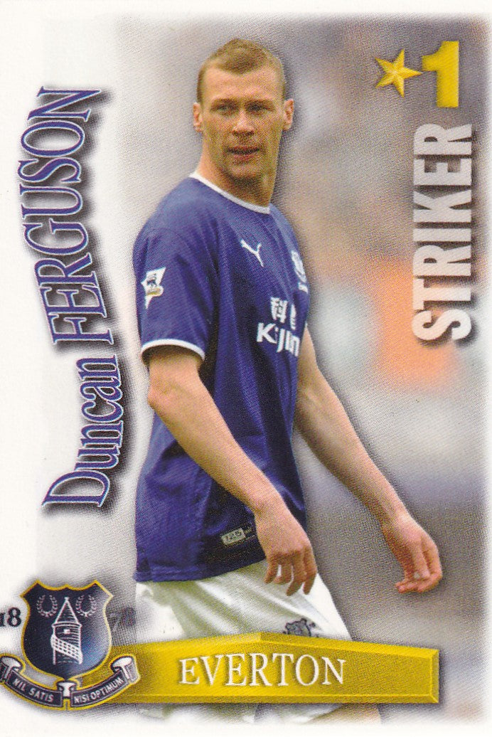 137. DUNCAN FERGUSON - EVERTON