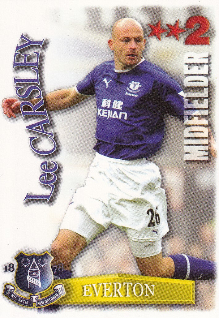 131. LEE CARSLEY - EVERTON