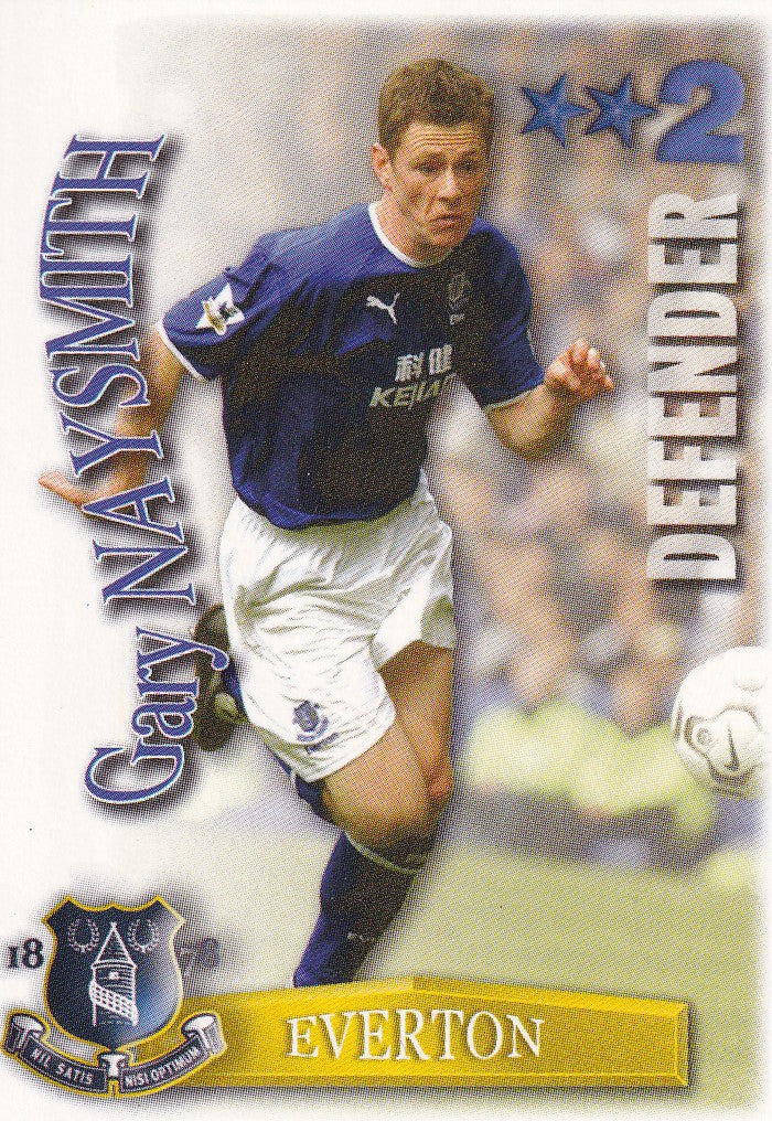 128. GARY NAYSMITH - EVERTON