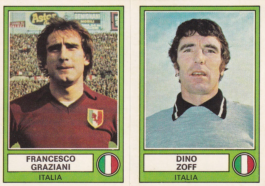 148 - A.B. FRANCESCO GRAZIANI - DINO ZOFF - ITALIA