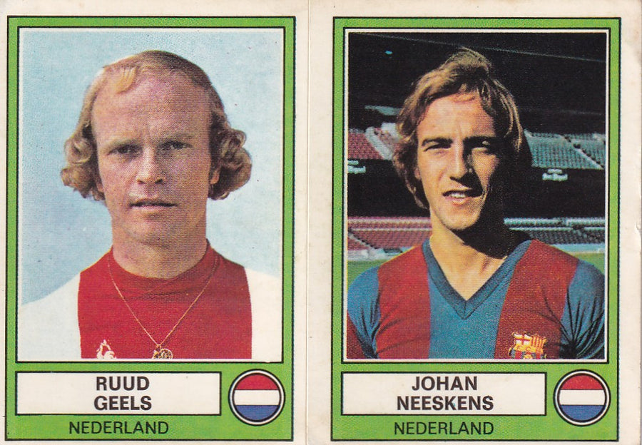 183 - A.B. RUUD GEELS - JOHAN NEESKENS - NEDERLAND
