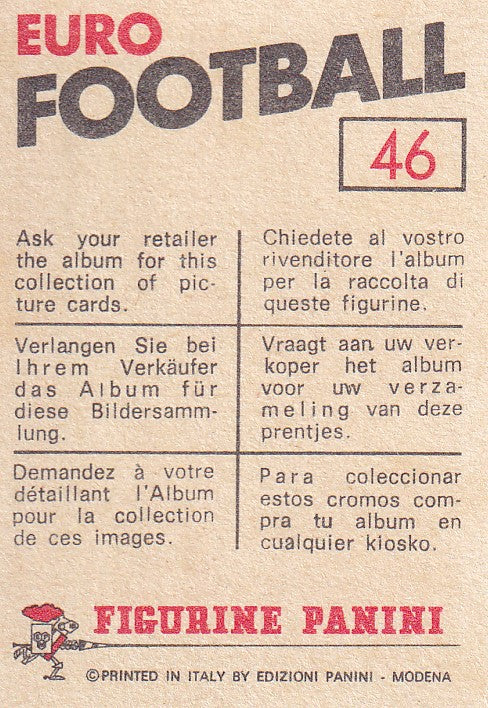 046. FRANZ BECKENBAUER - DEUTSCHLAND - BRD