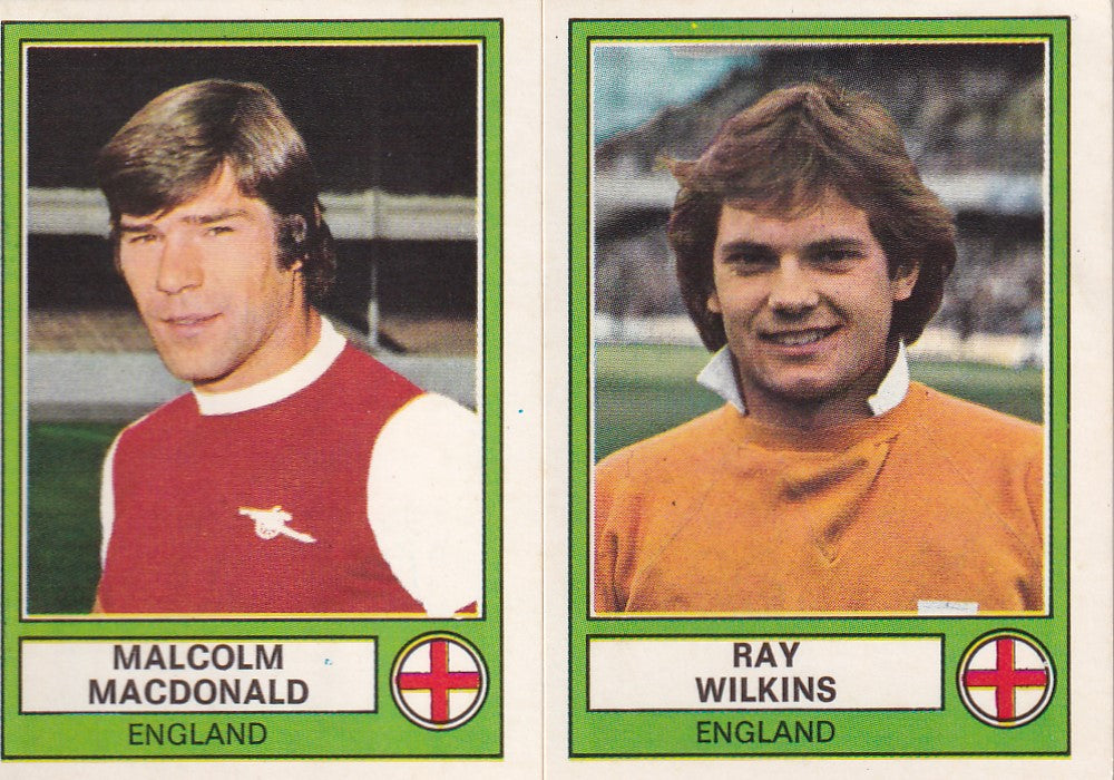 078 - A.B. MALCOLM MACDONALD - RAY WILKINS - ENGLAND