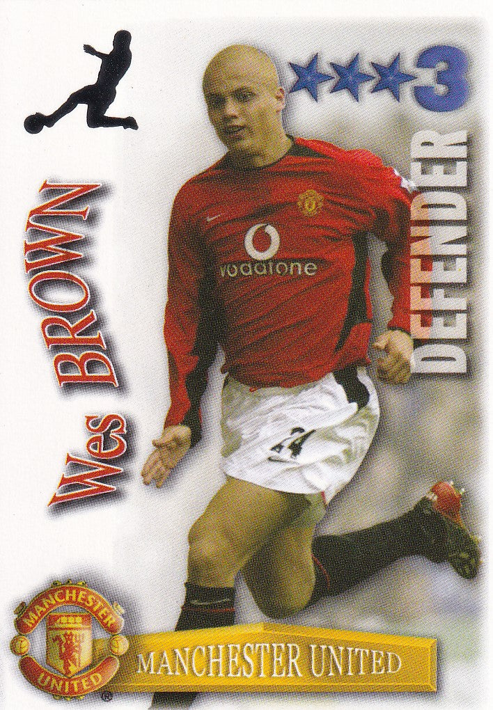 237. WES BROWN - MANCHESTER UNITED