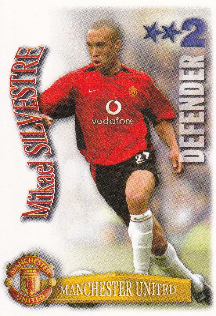 234. MIKAEL SILVESTRE - MANCHESTER UNITED