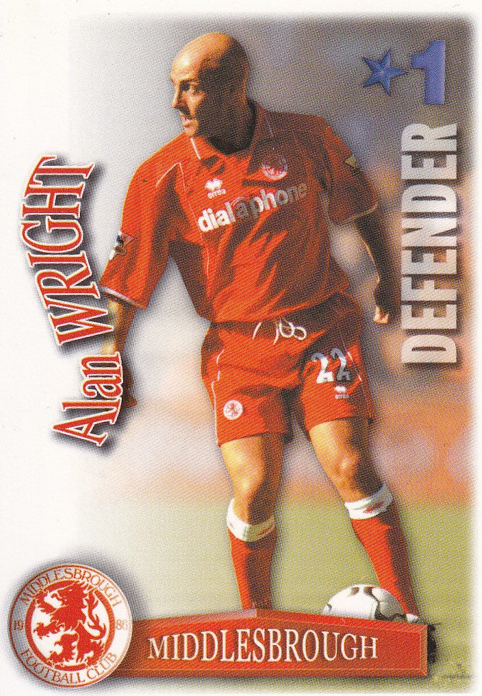 255. ALAN WRIGHT - MIDDLESBROUGH