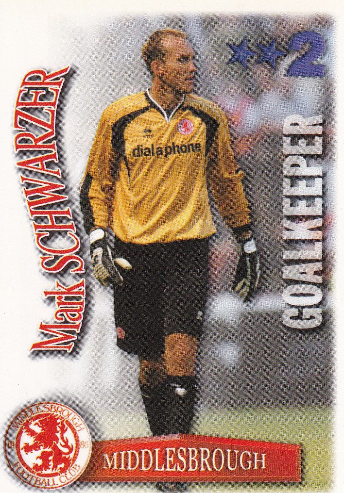 249. MARK SCHWARZER - MIDDLESBROUGH