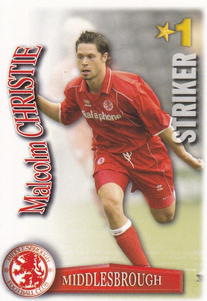 264. MALCOLM CHRISTIE - MIDDLESBROUGH