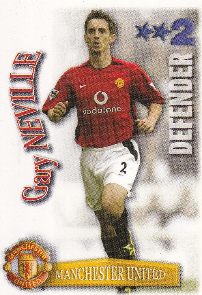 232. GARY NEVILLE - MANCHESTER UNITED