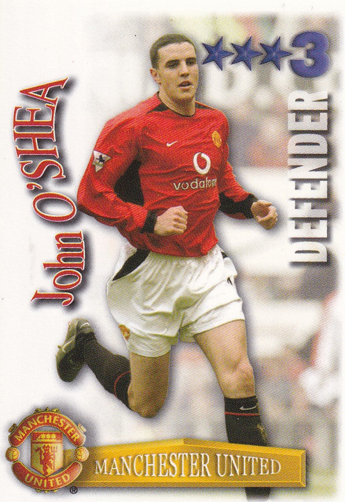 235. JOHN O'SHEA - MANCHESTER UNITED