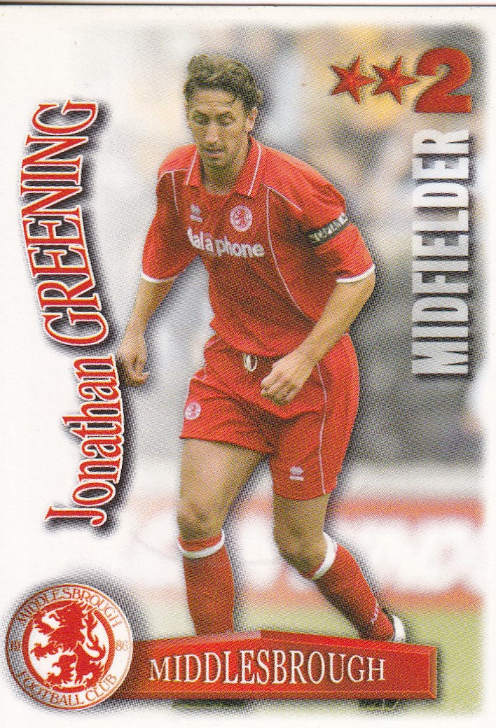260. JONATHAN GREENING - MIDDLESBROUGH