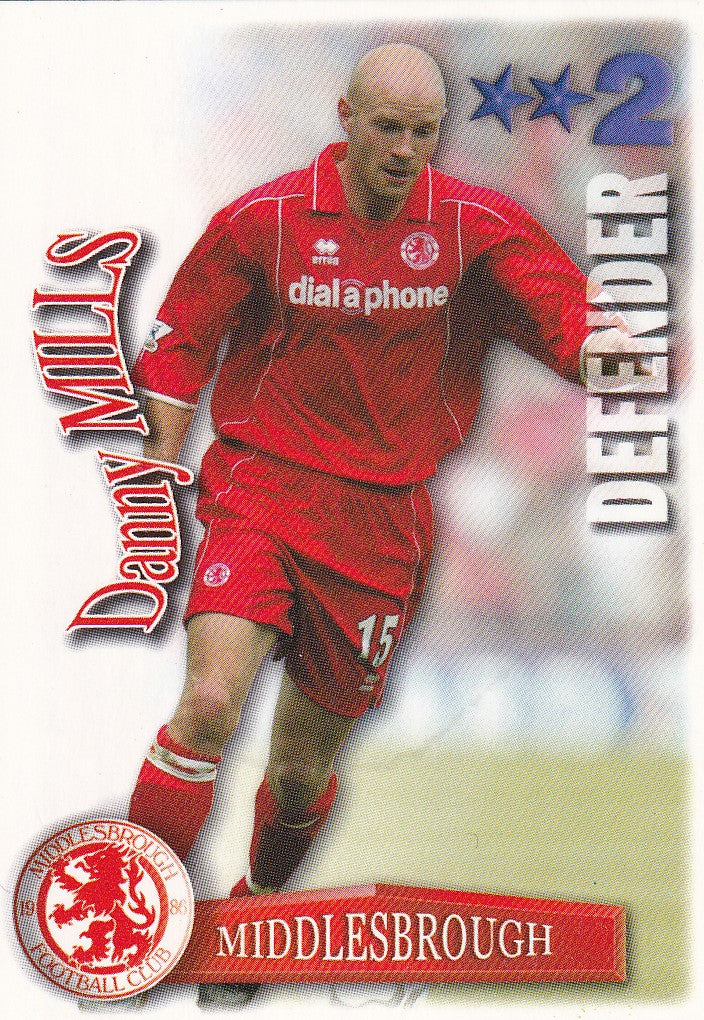 257. DANNY MILLS - MIDDLESBROUGH