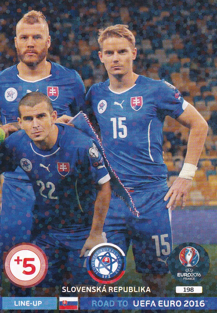 198. SLOVENSKA REPUBLIKA - LINE-UP