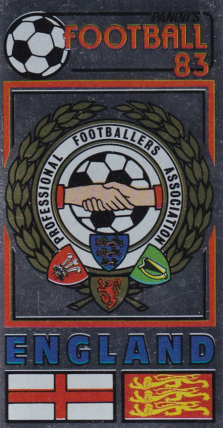 002. ENGLAND - NATIONAL TEAM BADGE - SILVER FOIL