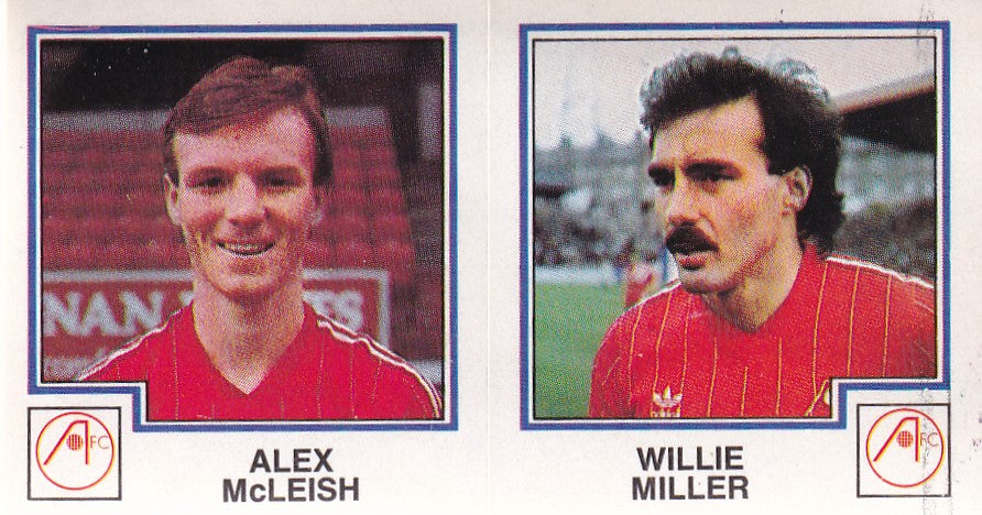 394 A-B. ALEX McLEISH - WILLIE MILLER - ABERDEEN