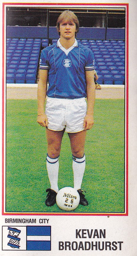 049. KEVAN BROADHURST - BIRMINGHAM CITY