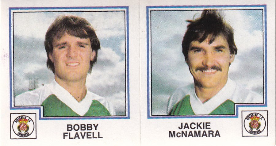 432 A-B. BOBBY FLAVELL - JACKIE McNAMARA - HIBERNIAN