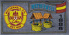 454. MOTHERWELL - CLUB BADGE - SILVER FOIL
