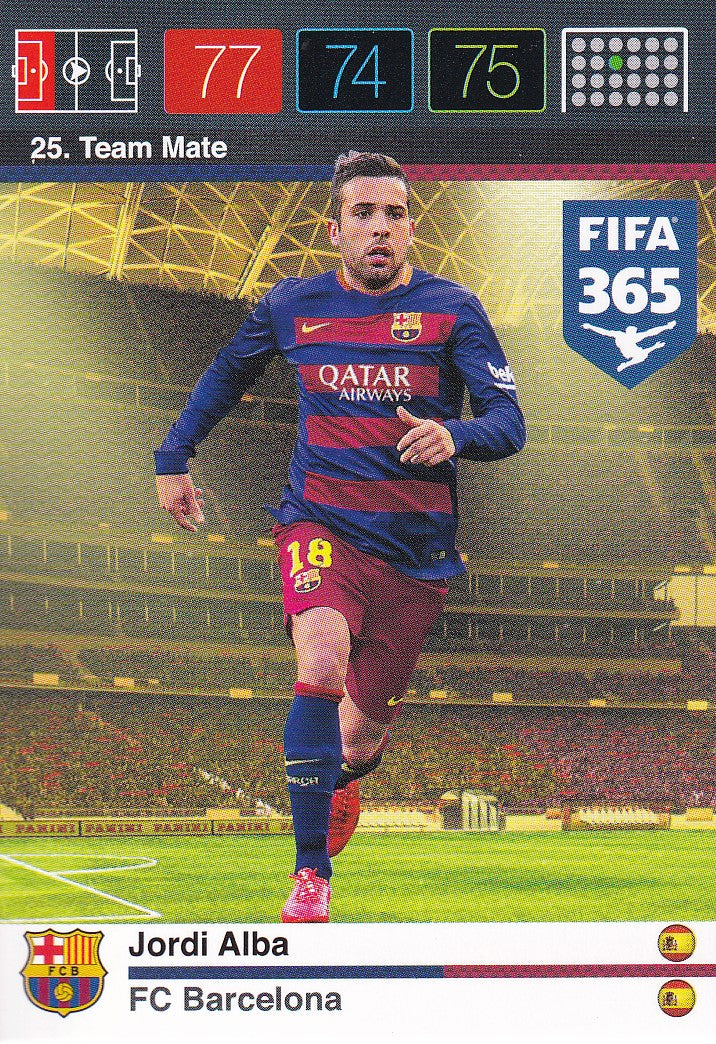 025. JORDI ALBA - BARCELONA