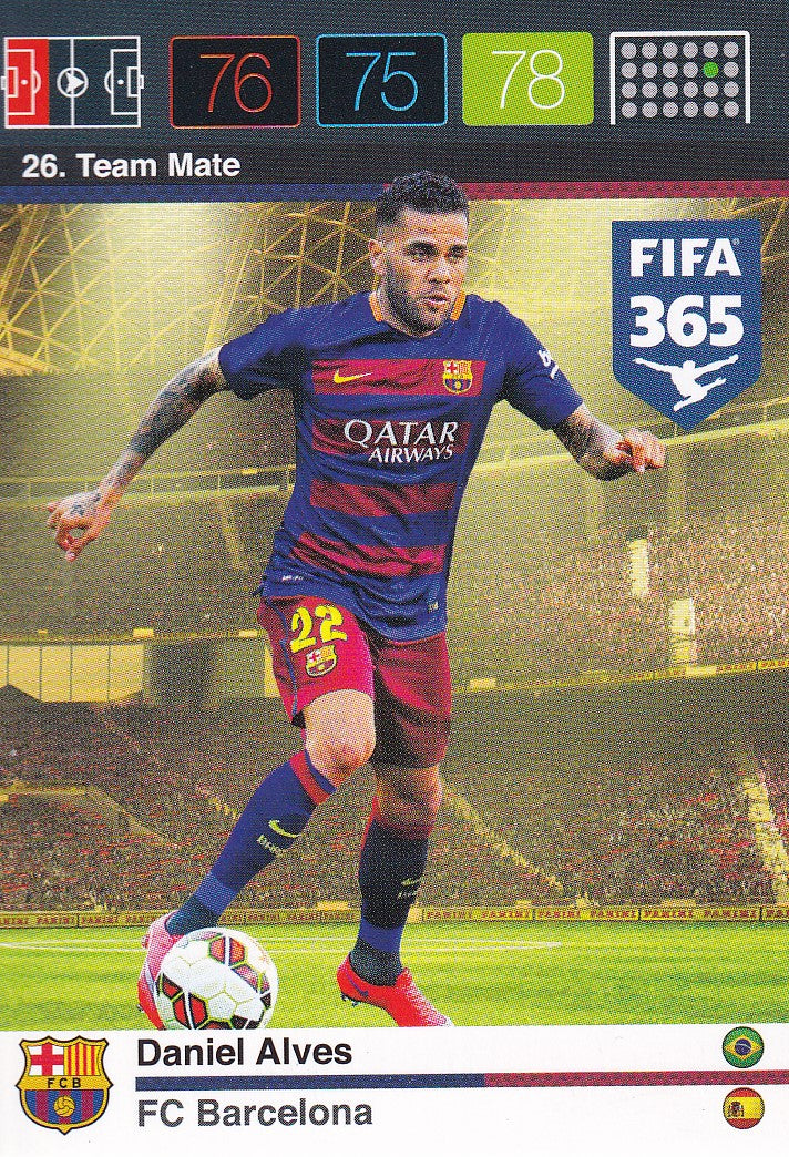 026. DANIEL ALVES - BARCELONA