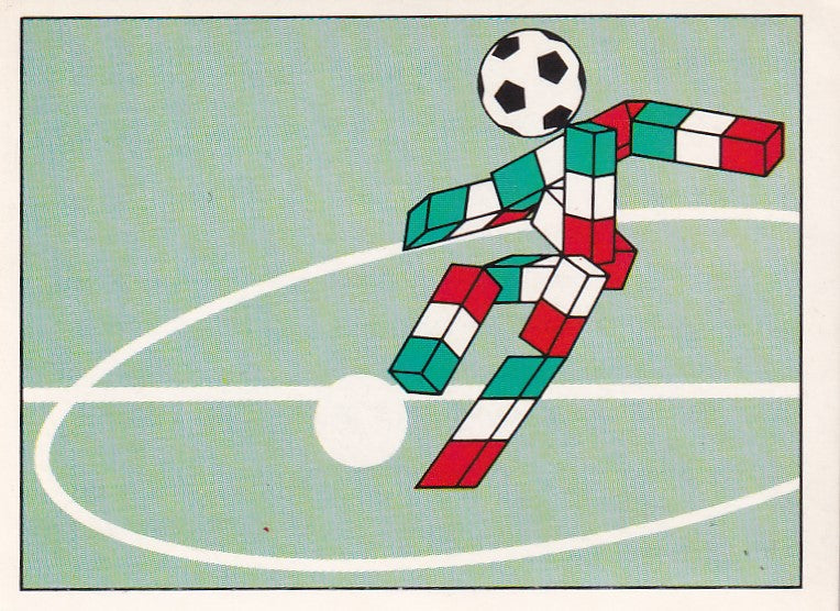 034. PANINI STICKER MASKOT