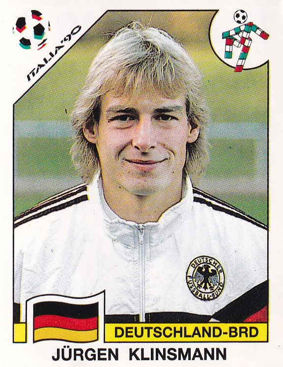 265. JURGEN KLINSMANN - DEUTSCHLAND - BRD