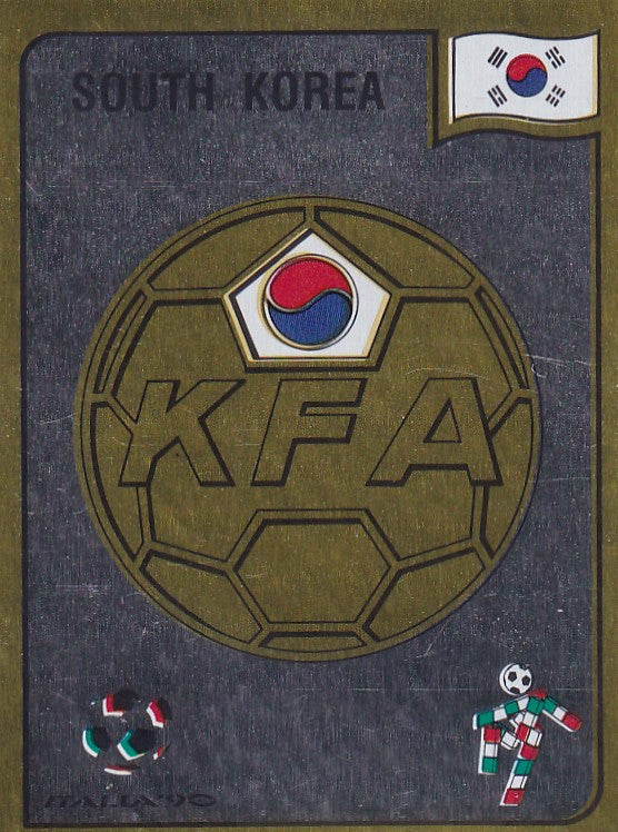 316. SOUTH KOREA - NATIONAL TEAM BADGE