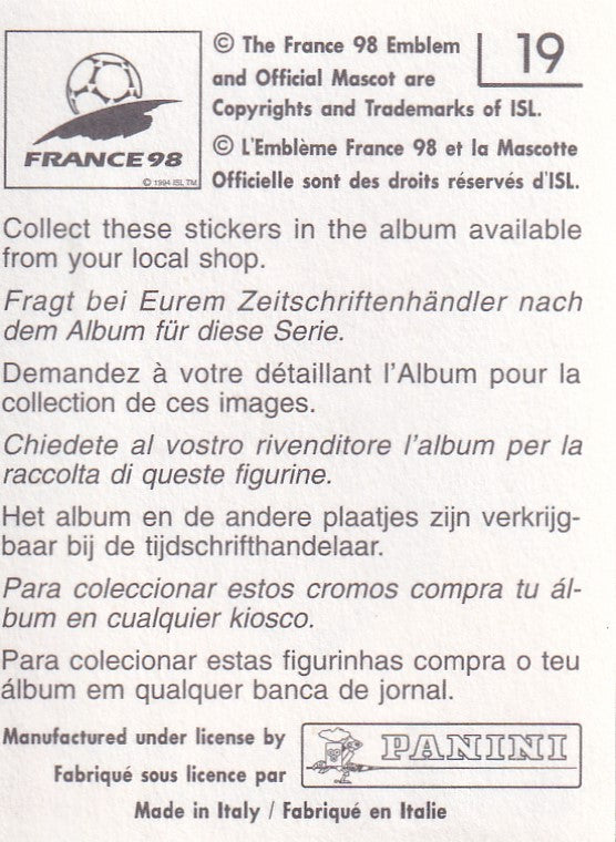 019. JUNIOR BAIANO - BRASIL