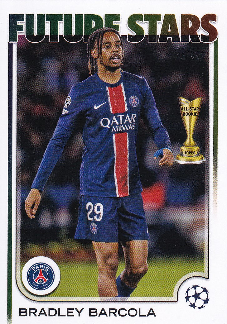 116. BRADLEY BARCOLA - PARIS SAINT-GERMAIN - FUTURE STARS