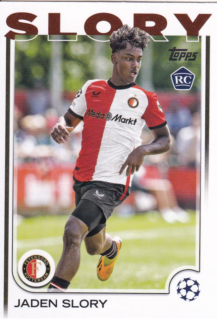 160. JADEN SLORY - FEYENOORD - ROOKIE CARD