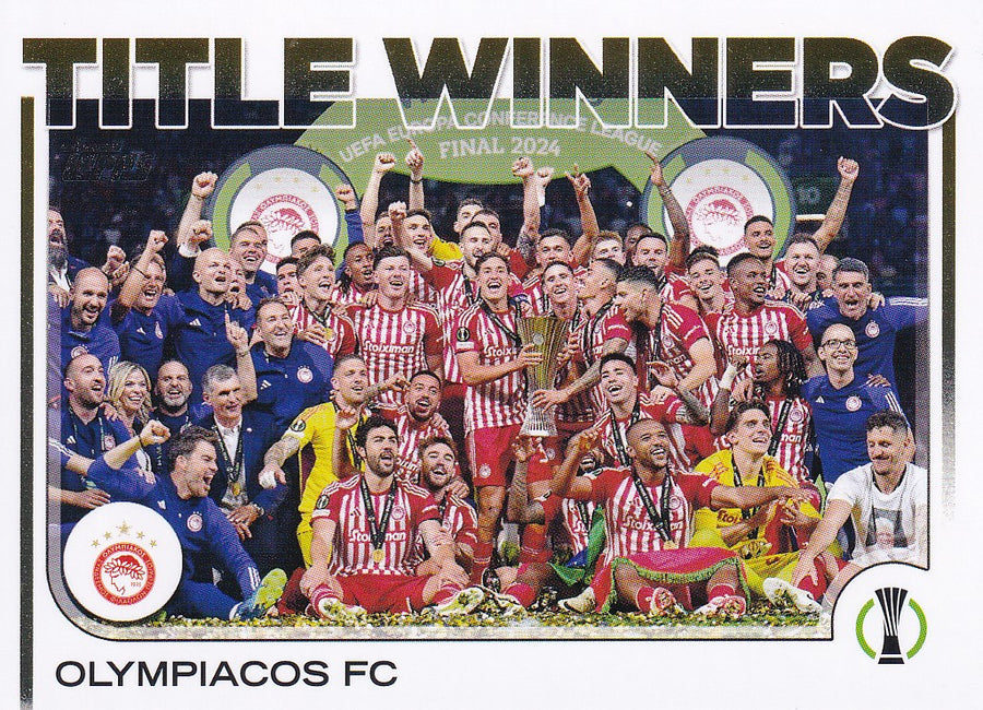 094. OLYMPIACOS FC - TITLE WINNERS - UEFA CONFERENCE LEAGUE 2024