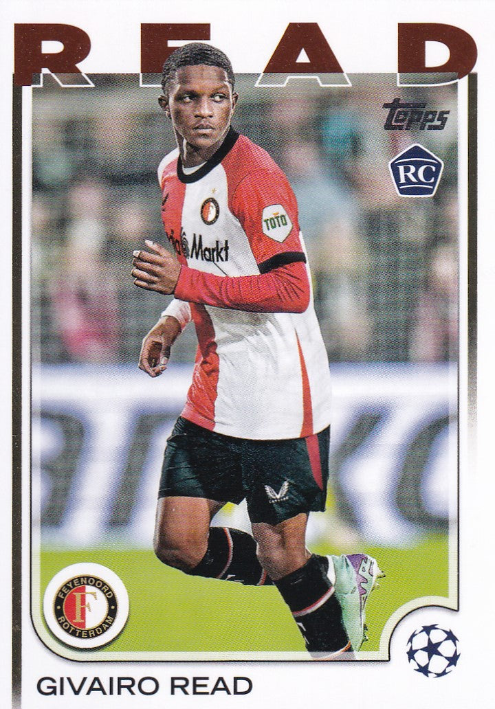 138. GIVAIRO READ - FEYENOORD - ROOKIE CARD