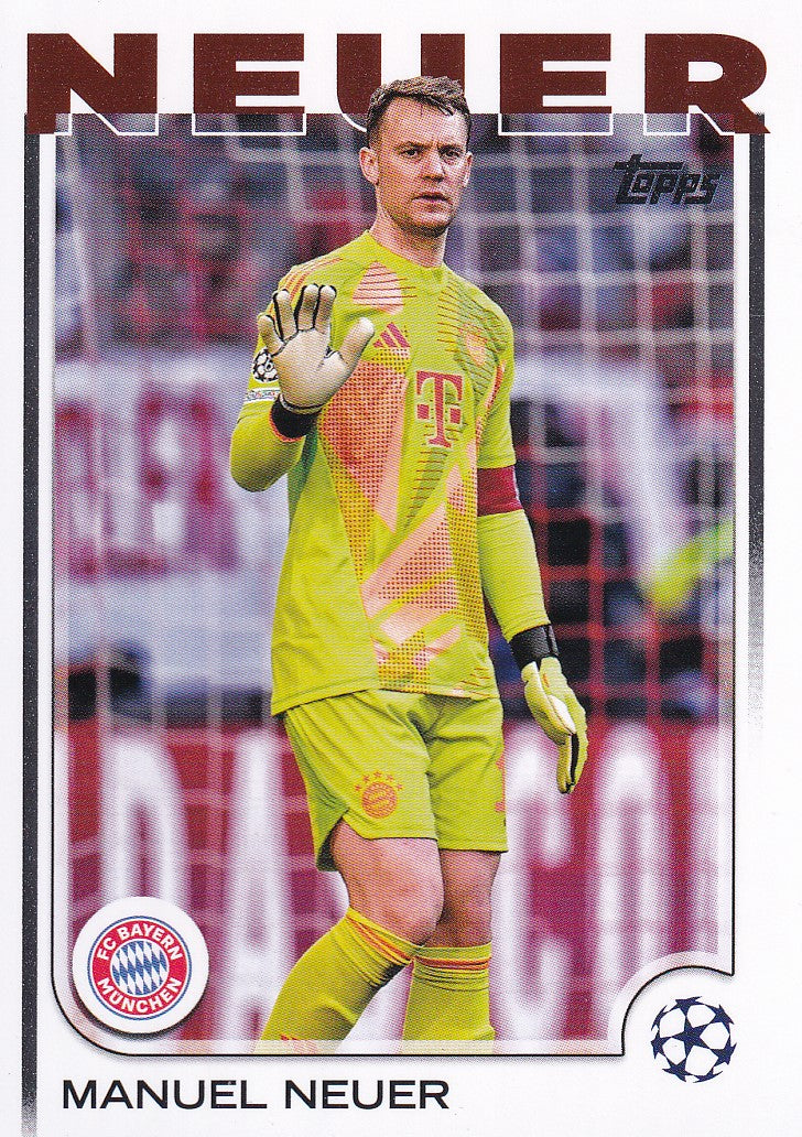 101. MANUEL NEUER - BAYERN MUNCHEN