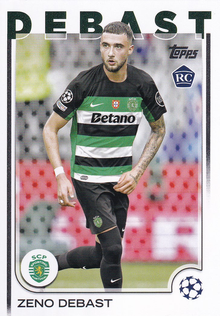177. ZENO DEBAST - SPORTING LISBOA - ROOKIE CARD