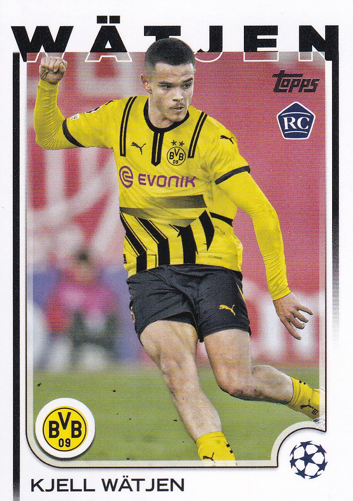 118. KJELL WATJEN - BORUSSIA DORTMUND - ROOKIE CARD