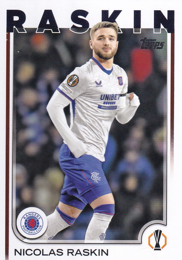 155. NICOLAS RASKIN - RANGERS