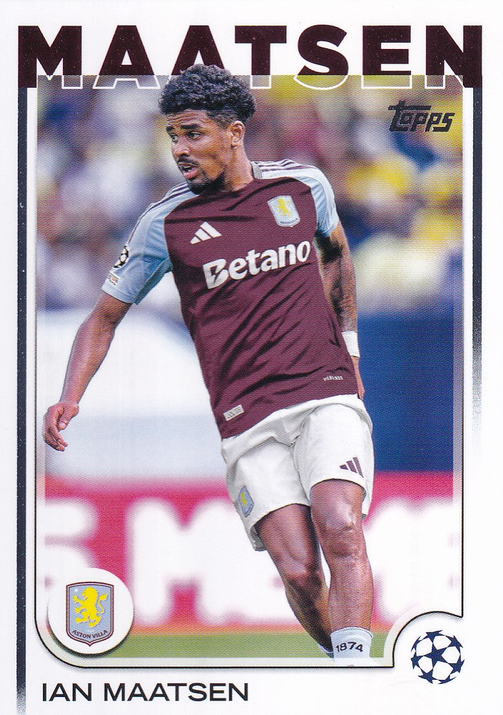 142. IAN MAATSEN - ASTON VILLA