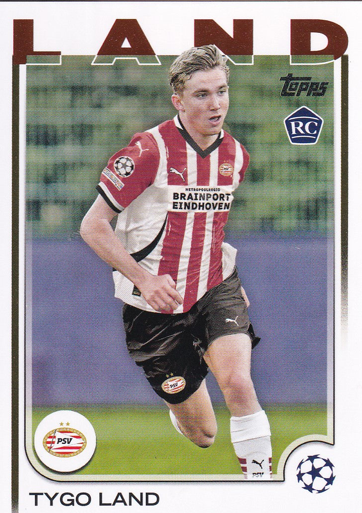 120. TYGO LAND - PSV - ROOKIE CARD