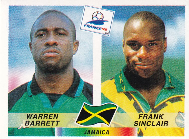 553. WARREN BARRETT - FRANK SINCLAIR - JAMAICA
