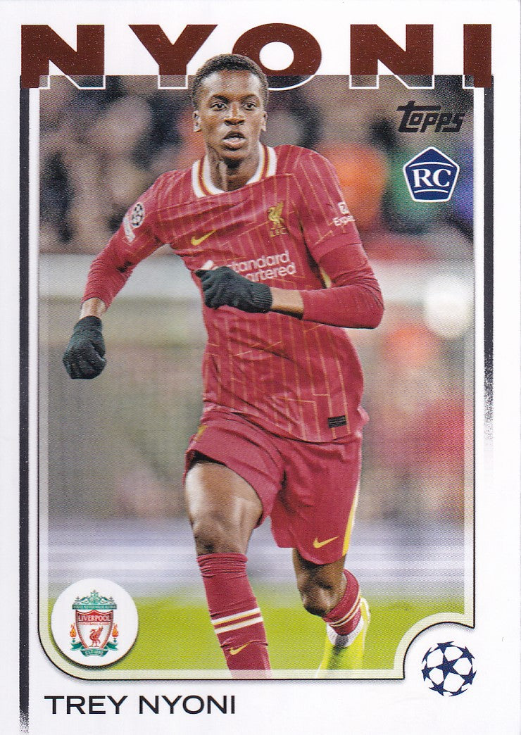 190. TREY NYONI - LIVERPOOL - ROOKIE CARD