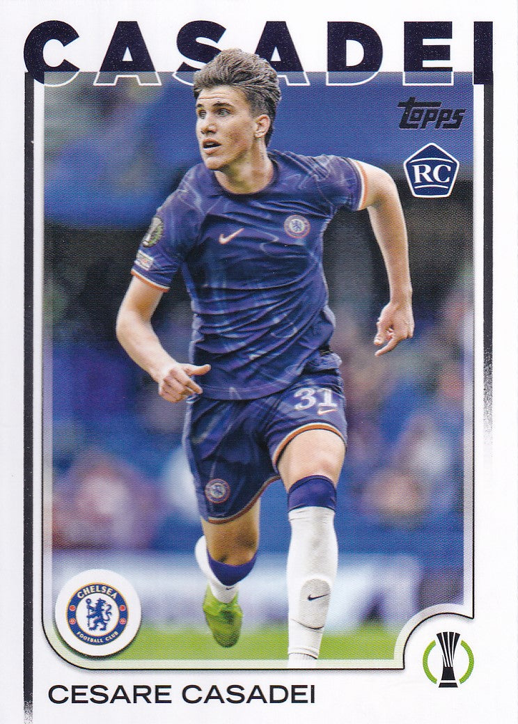 136. CESARE CASEDEI - CHELSEA - ROOKIE CARD
