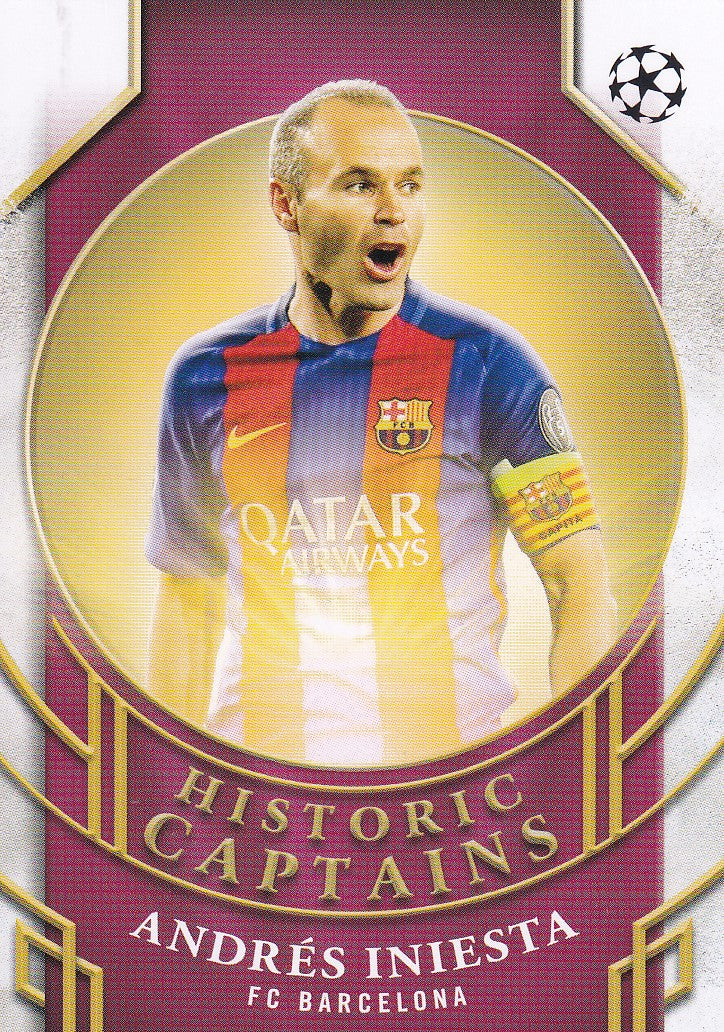 HC-05. ANDRES INIESTA - BARCELONA - HISTORIC CAPTAINS