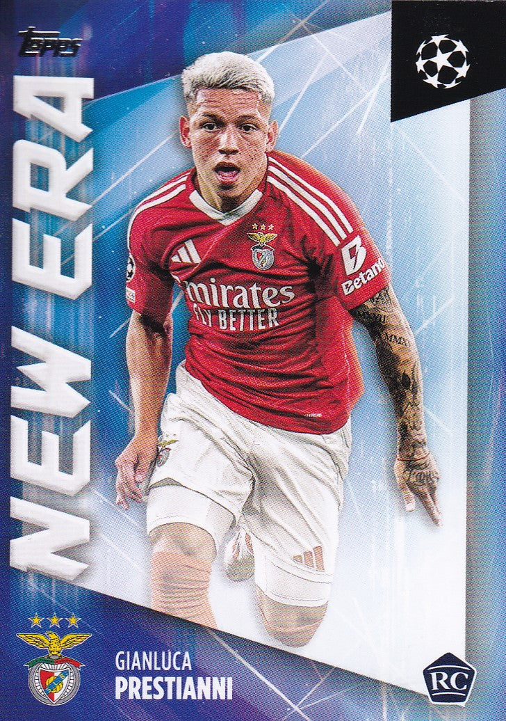 NE-14. GIANLUCA PRESTIANNI - BENFICA - ROOKIE CARD - NEW ERA
