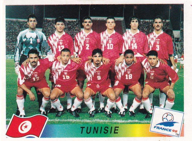 480. TUNISIE - TEAM PHOTO