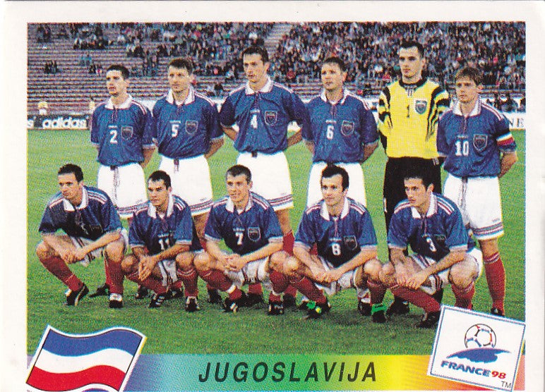 389. JUGOSLAVIJA - TEAM PHOTO