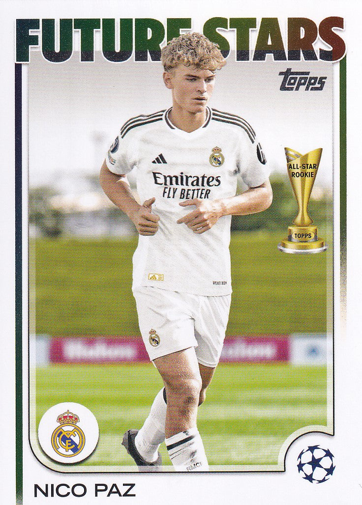 014. NICO PAZ - REAL MADRID - FUTURE STARS