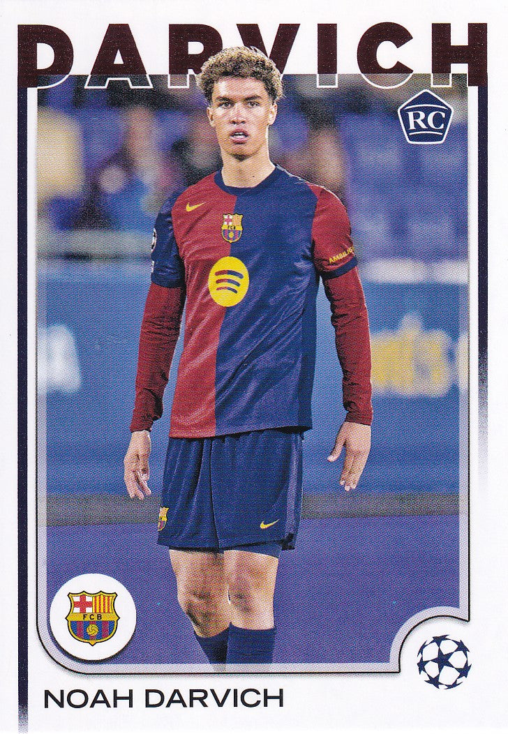 148. NOAH DARVICH - BARCELONA - ROOKIE CARD