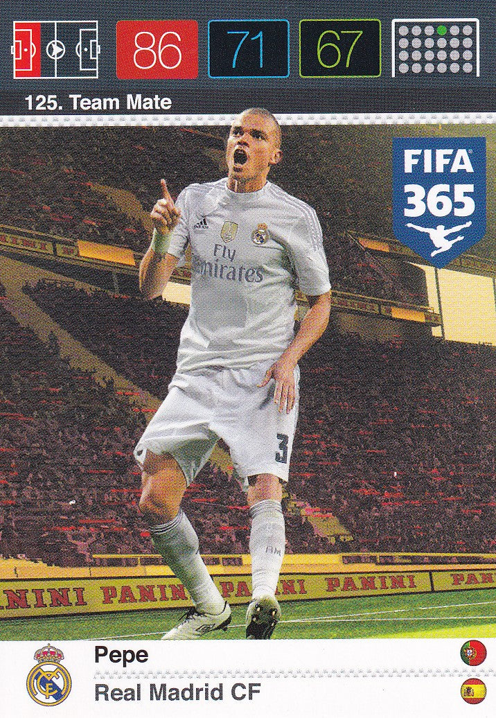 125. PEPE - REAL MADRID