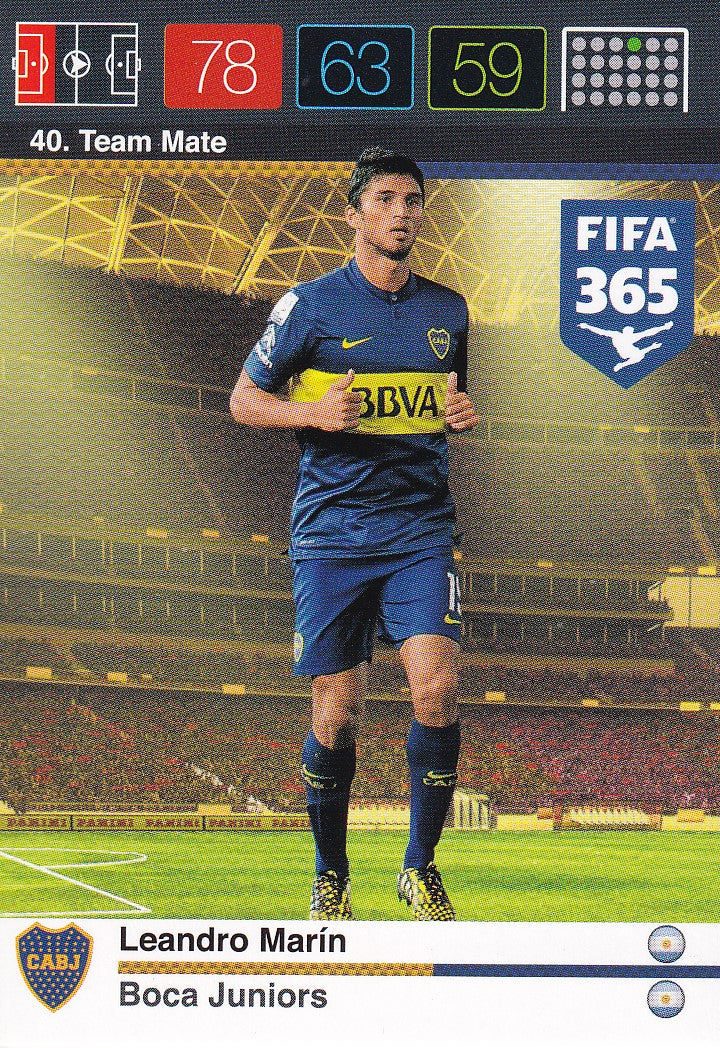 040. LEANDRO MARIN - BOCA JUNIORS