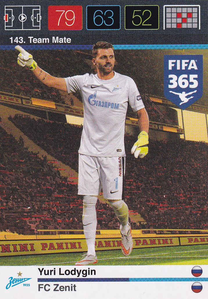143. YURI LODYGIN - FC ZENIT
